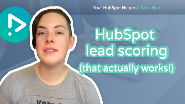 How to set up HubSpot lead scoring