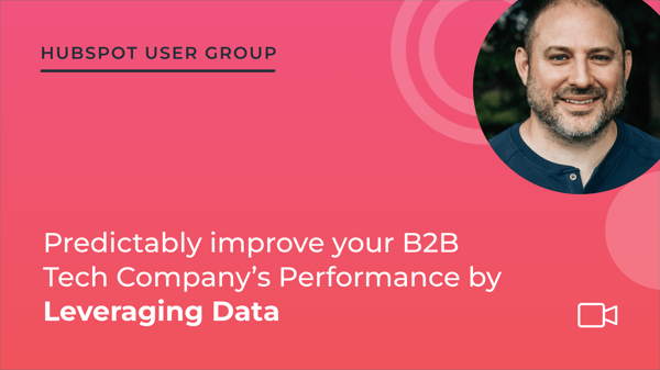 Predictably Improve Your B2B Tech Company's Performance by Leveraging Data