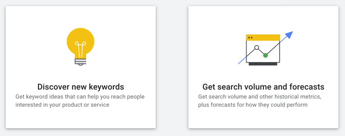 Google Ads' Keyword Planner