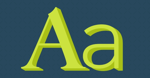 Graphic letter 'A's on dark background